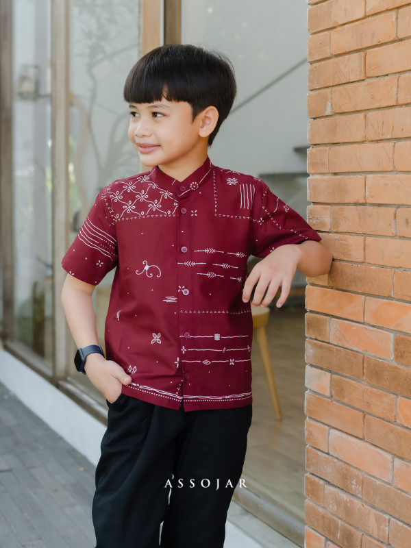 Kemeja Anak Lekat - Varian 1